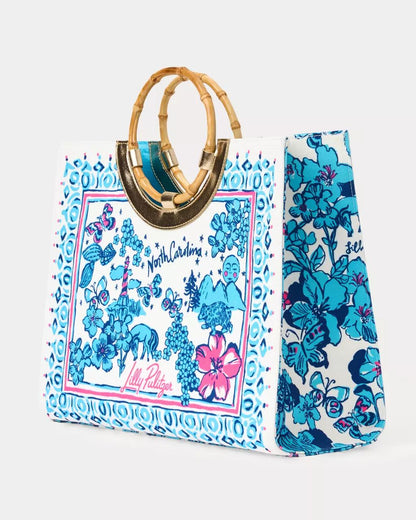 Lilly Pulitzer - Oasis Canvas Tote - Capri Blue