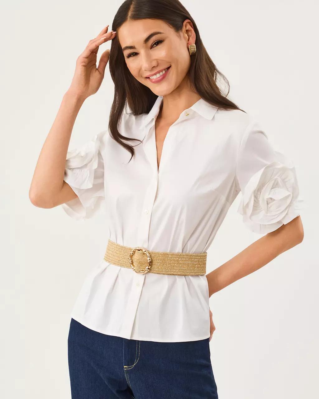 Lilly Pulitzer - Arta Belt - Gold Metallic