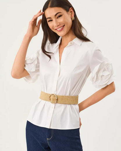 Lilly Pulitzer - Arta Belt - Gold Metallic