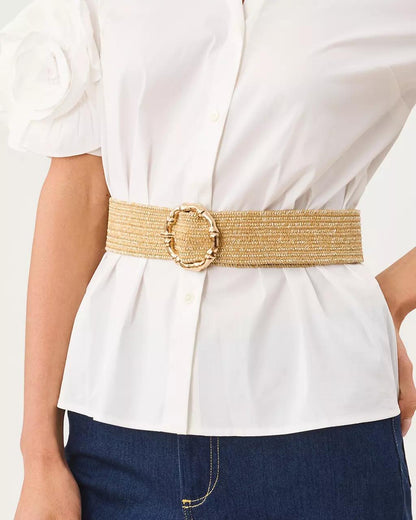 Lilly Pulitzer - Arta Belt - Gold Metallic