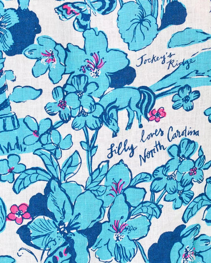Lilly Pulitzer - Men's Stuff Addison Button Down Linen Shirt - Capri Blue
