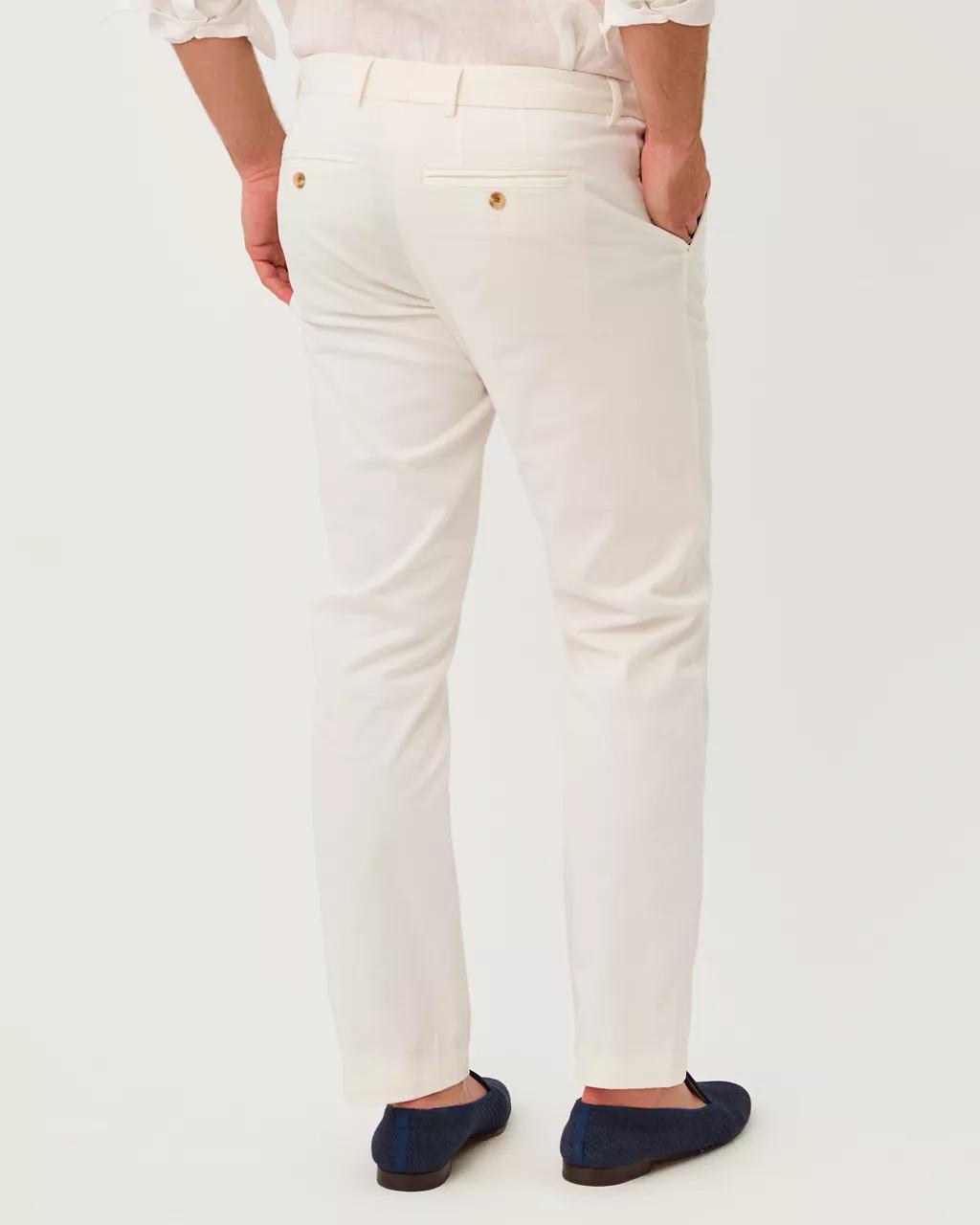 Lilly Pulitzer - Men's Stuff 34" Mizner Stretch Pant - Resort White