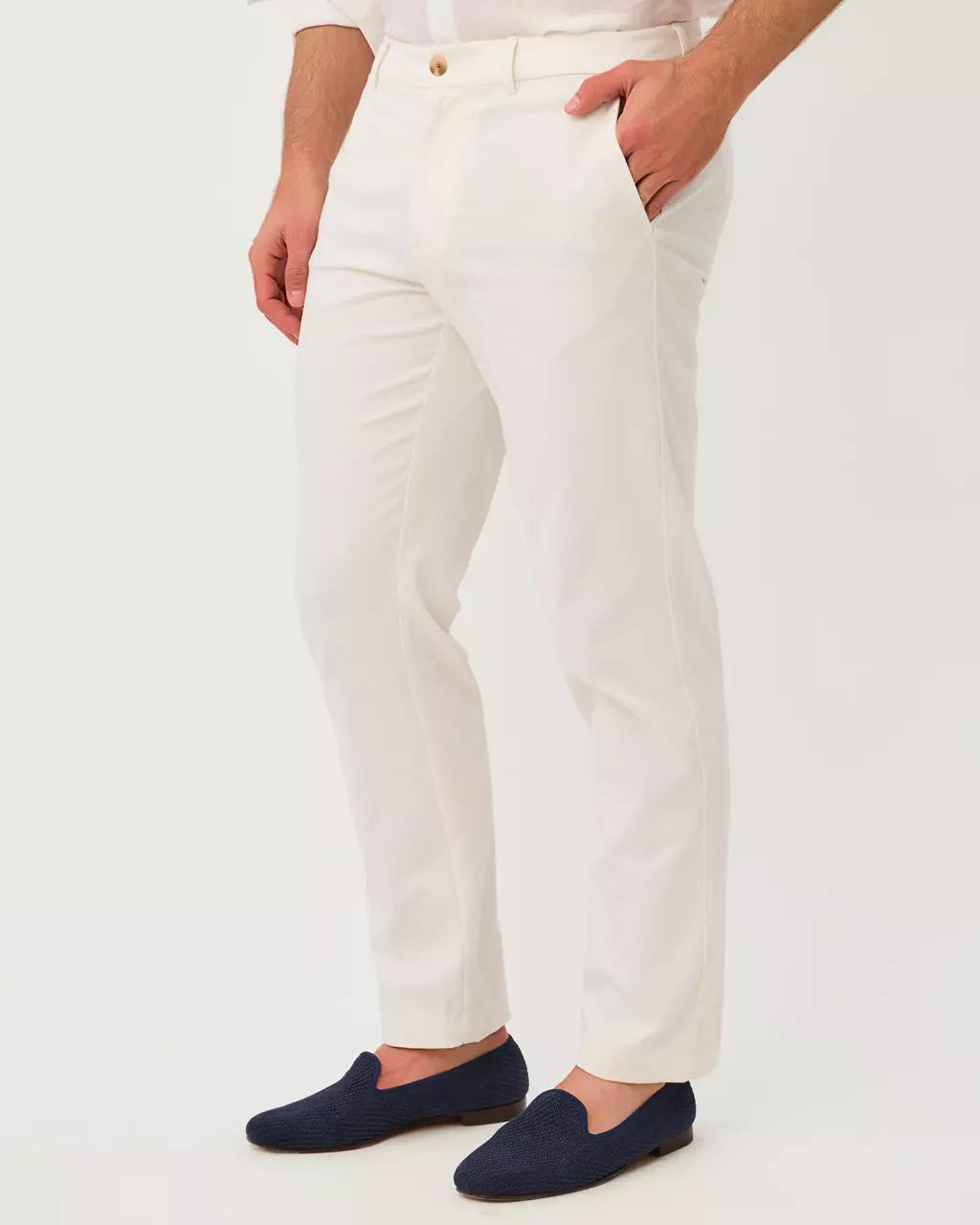Lilly Pulitzer - Men's Stuff 34" Mizner Stretch Pant - Resort White